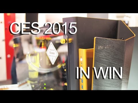 [HD] CES 2015 - In Win Unveils Golden S-Frame, New S-BOX, and More