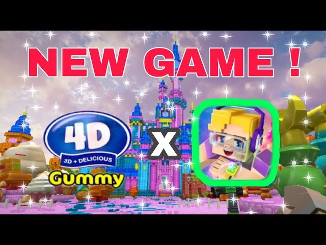 Candy Craft 4D 3D + Delicious Gummy Candy Blocks & Online Game (TUB H2)