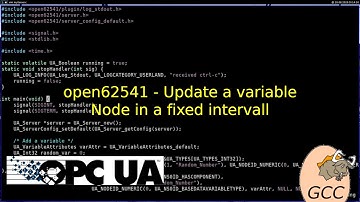 Open62541 (OPC UA in C) Tutorial  - Update variable nodes in a fixed intervall (Part 4 alternative)