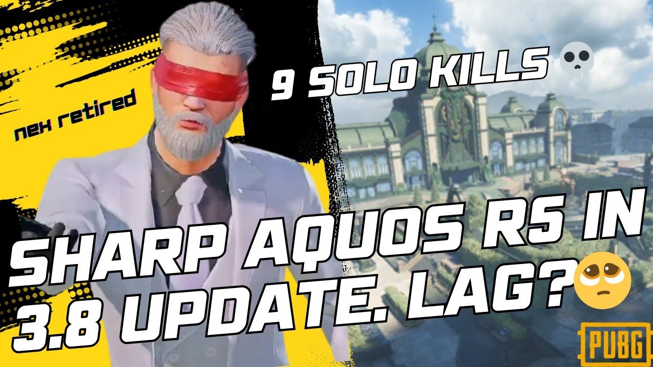 Testing my Sharp Aquos r5 in 3.8 update 😍🤩 |sharp Aquos r5 new pubg ...