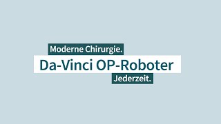Das ideale OP-Instrument für Urologen: der DaVinci Roboter