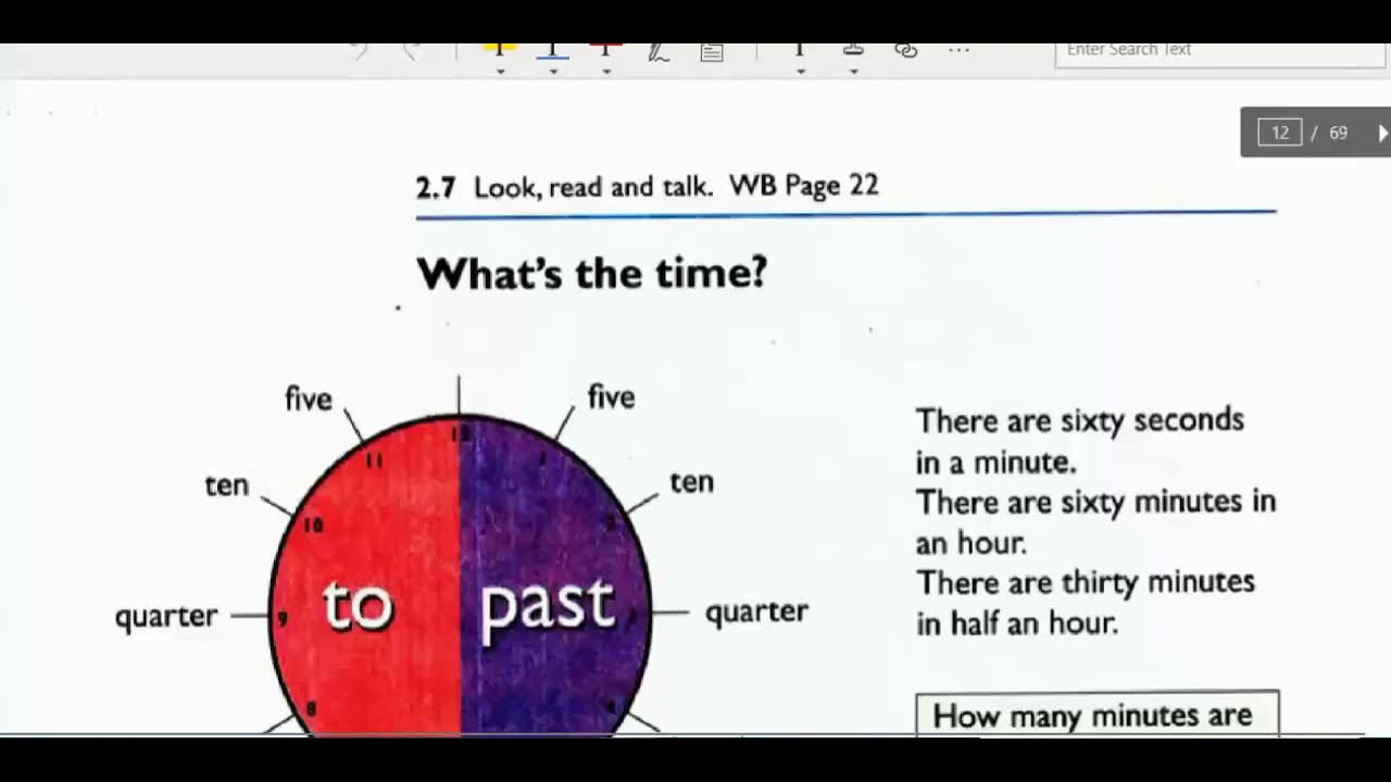 Telling the time in Englishإخبار الوقت في اللغة الإنجليزية- للصف التاسع أساسي