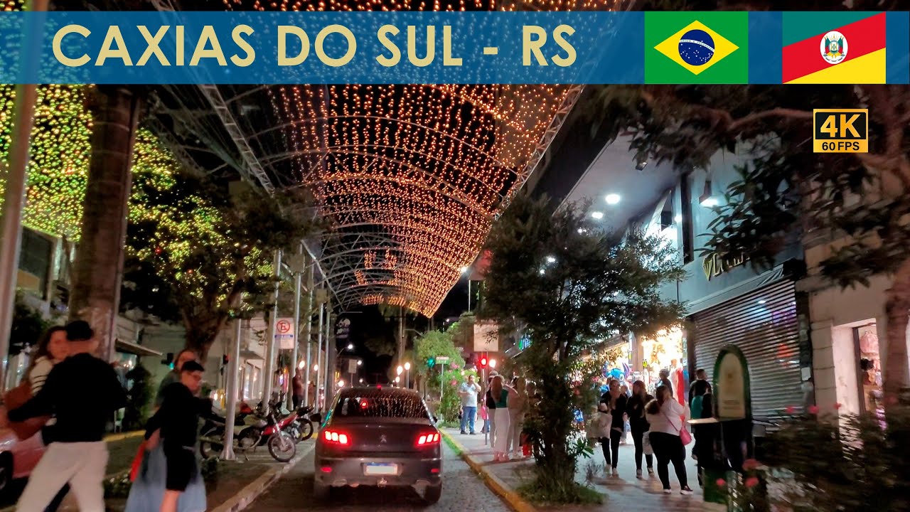 Caxias do Sul - RS | Dezembro 2025 | 4K