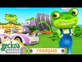 Sly et la taupe  le garage de geckocamions pour enfants