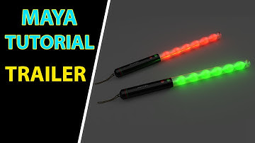 Maya 2016 Tutorial | Production Techniques Tutorial  Flickering Hand Signal Light  - by PCW