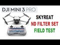 DJI Mini 3 Pro - Skyreat ND Filters for cinematic footage