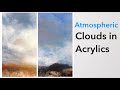 The Secret to Loose Atmospheric Clouds in Acrylics