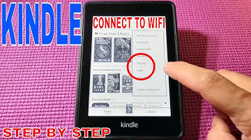 ✅  How To Connect Kindle To Wifi 🔴