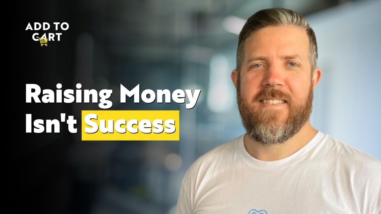 Is raising money the same as being successful? Rohan McCloskey used to think so. In this clip, the GoGenerosity founder is honest about the biggest regret from his startup journey: raising capital too early, before he'd found product-market fit.

Rohan doesn't regret raising altogether, some of his investors were the reason the business made it at all, but he'd do the timing completely differently. His hard-won view: raising money should be about putting fuel on the fire, not proving you've made it, unless you're in deep-tech or hardware R&D where capital funds the idea itself. His story went the other way. GoGenerosity started as an in-store physical product and burned cash chasing enterprise customers, who he warns will suck a startup dry while decisions drag out over two to three years. By the time the team found real product-market fit in ecommerce, the money was gone and it was back to a solo founder grind. His reflection: imagine how much faster they could have grown if that capital had been there once they actually knew what worked.

From Add To Cart with Rohan McCloskey, founder of GoGenerosity.

Brands and tools mentioned: GoGenerosity

Connect with us on LinkedIn:
👤 Rohan McCloskey → https://nz.linkedin.com/in/rohan-mccloskey-1482b7a4
👤 Nathan Bush → https://au.linkedin.com/in/nathbush

New episode out now on https://addtocart.com.au!🎙️

📩 Sign up for the free Add To Cart newsletter → https://newsletter.addtocart.com.au/subscribe
💬 Join the Add To Cart Community → https://community.addtocart.com.au/feed