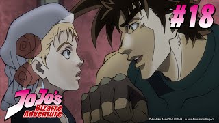 JoJo's Bizarre Adventure (S1): Battle Tendency - Episode 18 [English Sub]