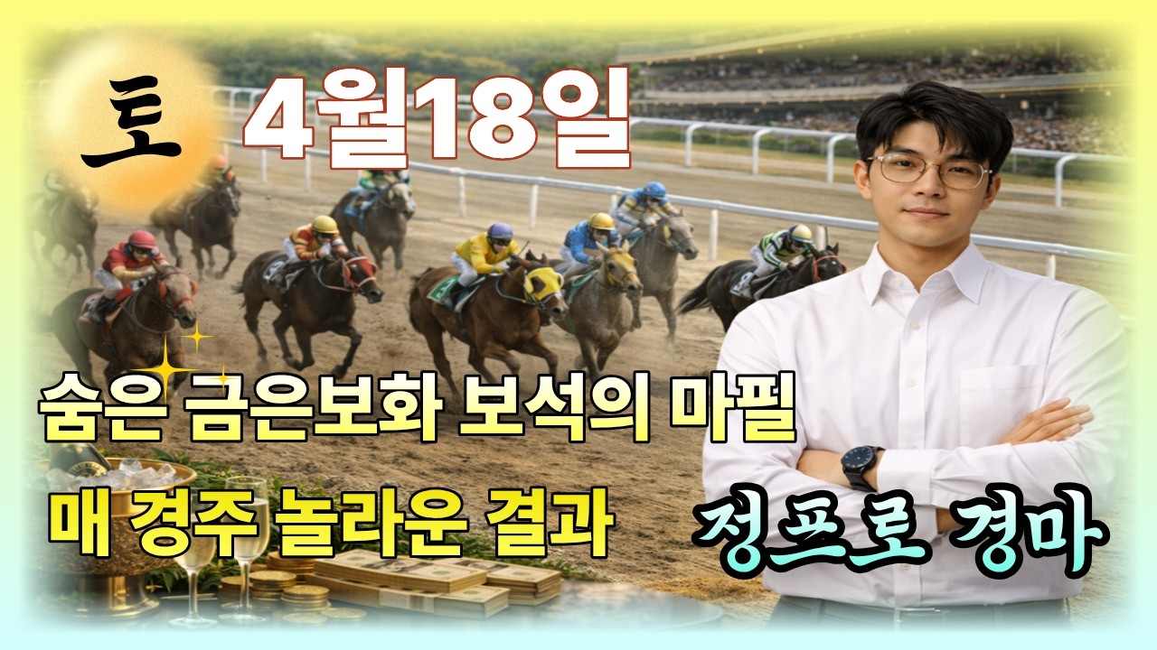 ⚽정프로경마#유튜브/4월18일 토요경마 추천마필🏀서울/부산/제주경마⚽정프로경마🥎오세현경마🚩쓰나미경마⚽부산경마🏐제주인경마⚾선동렬경마🏀제주김기자⚾별대박경마🥎조찬훈경마🏀박수홍경마🏐강백호