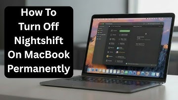 How To Turn Off Nightshift on MacBook In Less Than 6.91 seconds!