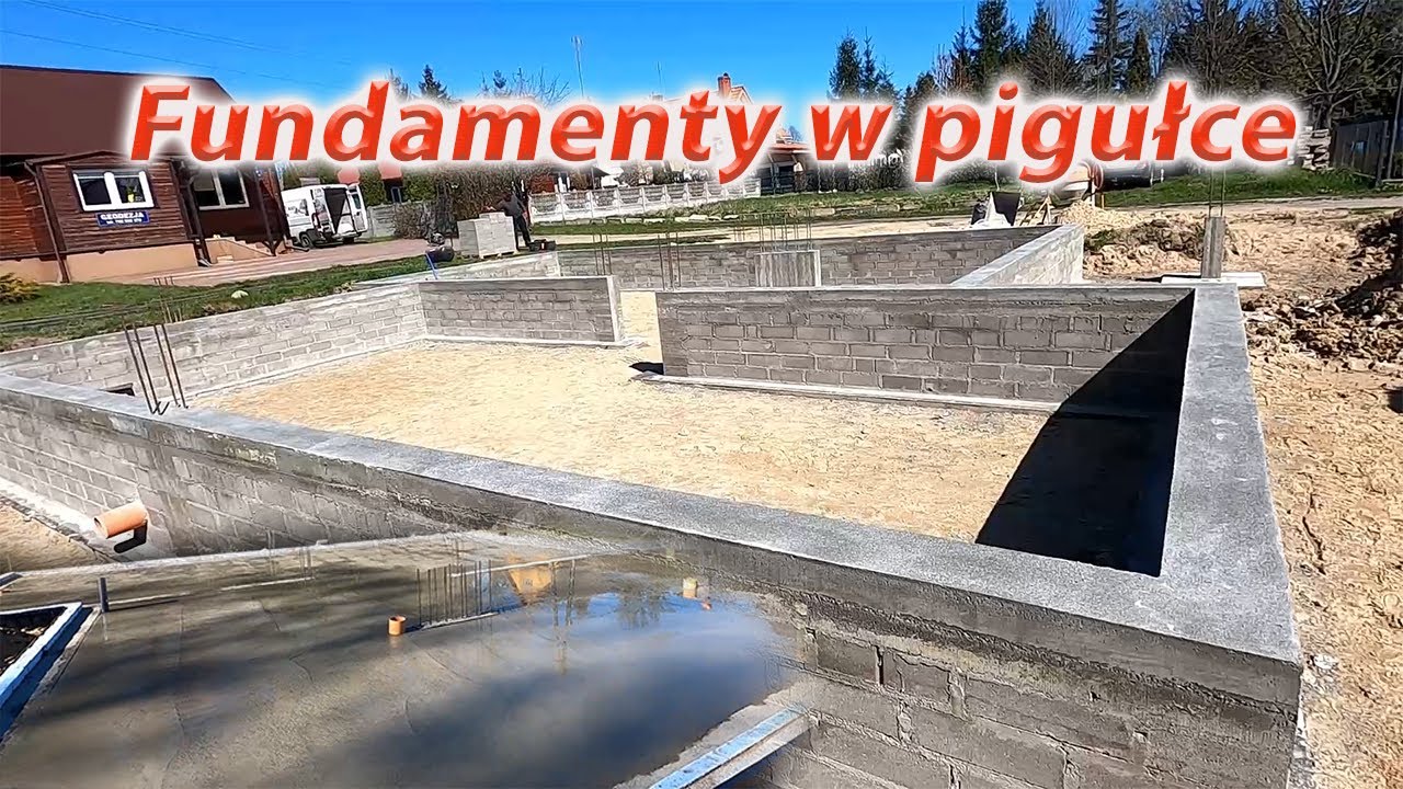 Fundamenty w pigułce #Budowa domu od A do Z #Ławy fundamentowe w pełnym szalunku
