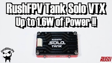 RushFPV Tank Solo.  A VTX with lots of power!  Supplied by RushFPV