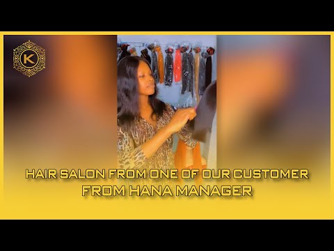 Video Hair Salon From One Of Our Customer From Hana Manager 56