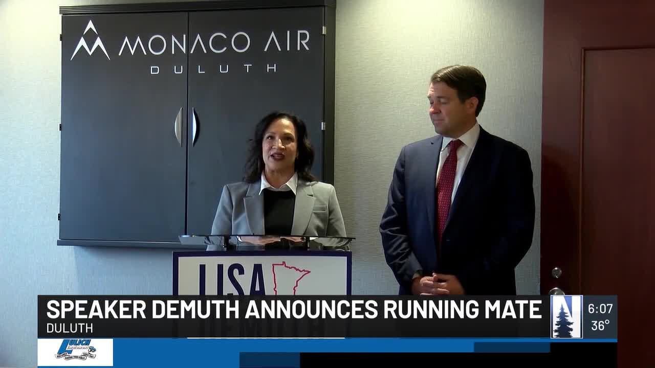 Minnesota House Speaker picks running mate ahead of 2026 governor race