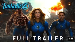 Marvel Studios' The Fantastic Four - Full Trailer (2025) Pedro Pascal, Vanessa Kirby