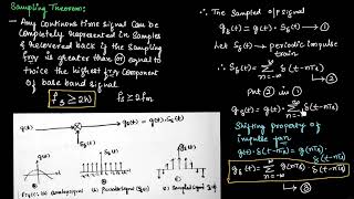 CT#44 Sampling Process | Sampling theorem in communication system || EC Academy