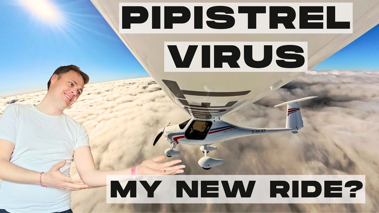 Pipistrel Virus SW 600D - meine ersten Erfahrungen - Flug von Bremgarten nach Hohenems