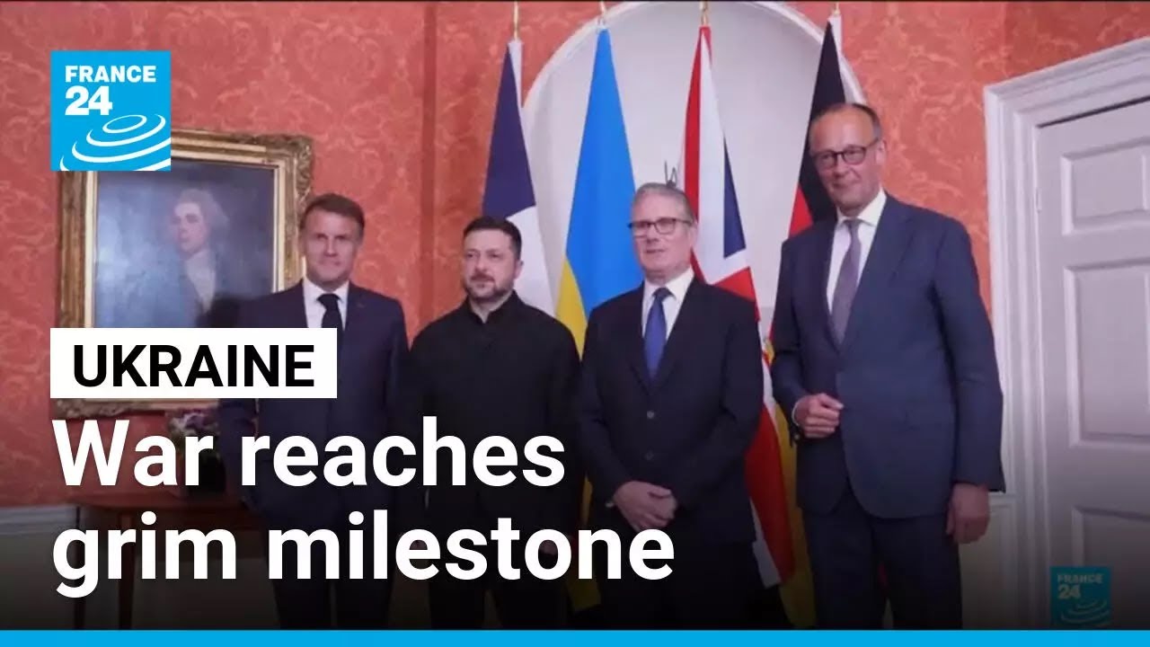 War in Ukraine passes 1,569 days, now longer than WWI • FRANCE 24 English
