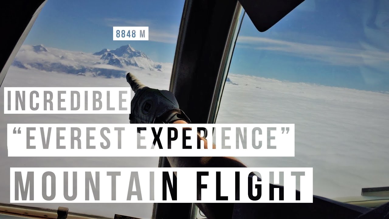 Mountain Flight in Nepal | Incredible  flying over Everest Experience
