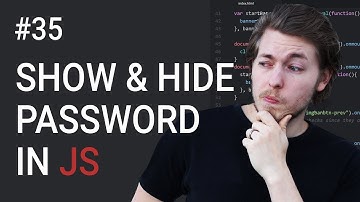 35: Mostrar la contraseña introducida con JavaScript | Tutorial de JavaScript | Aprende JavaScript