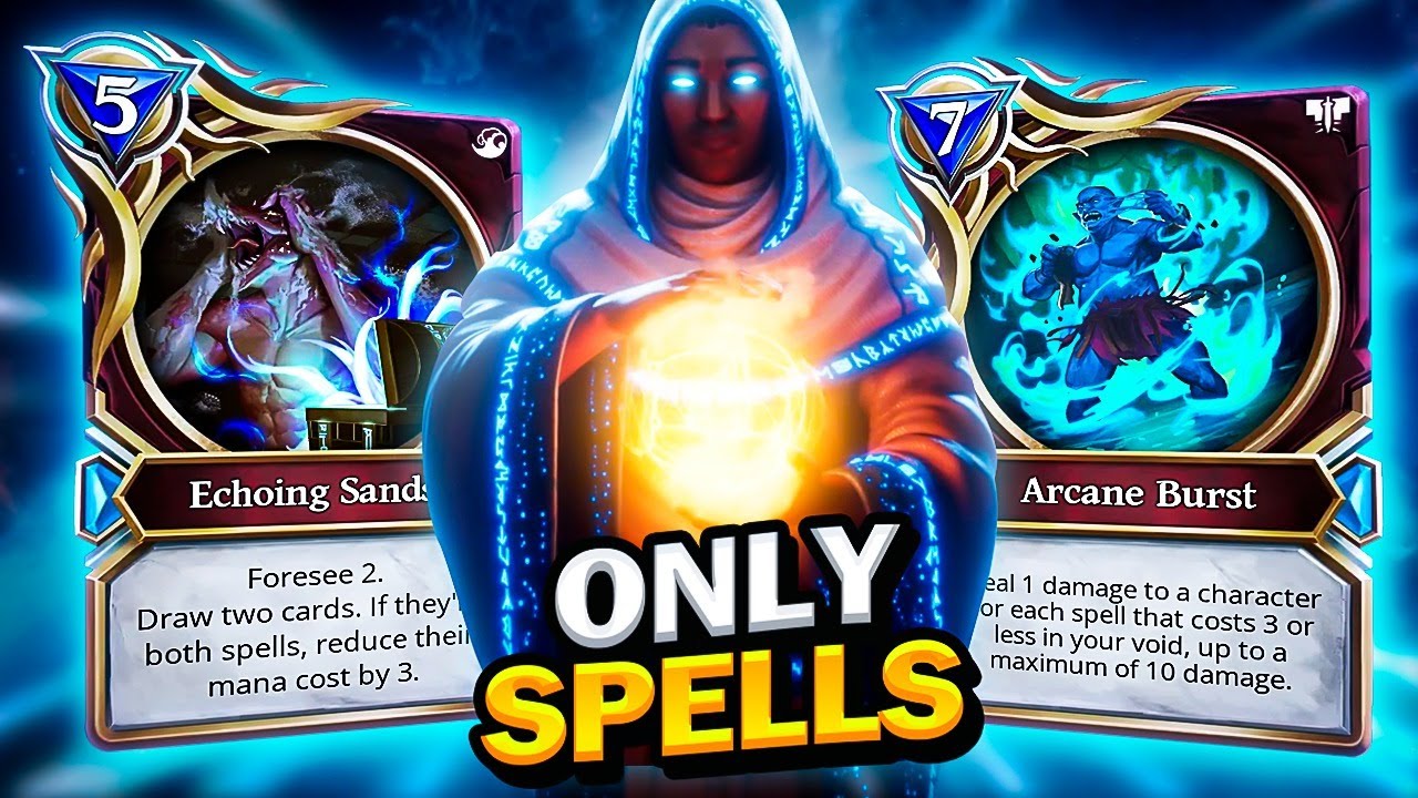 NO CREATURES Mage Deck ?! Gods Unchained Aldous YouTube