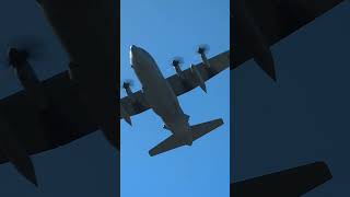 That is the sound of freedom! #c130 #bzn #aviation #bozeman #travel #military #USA #usaf #montana