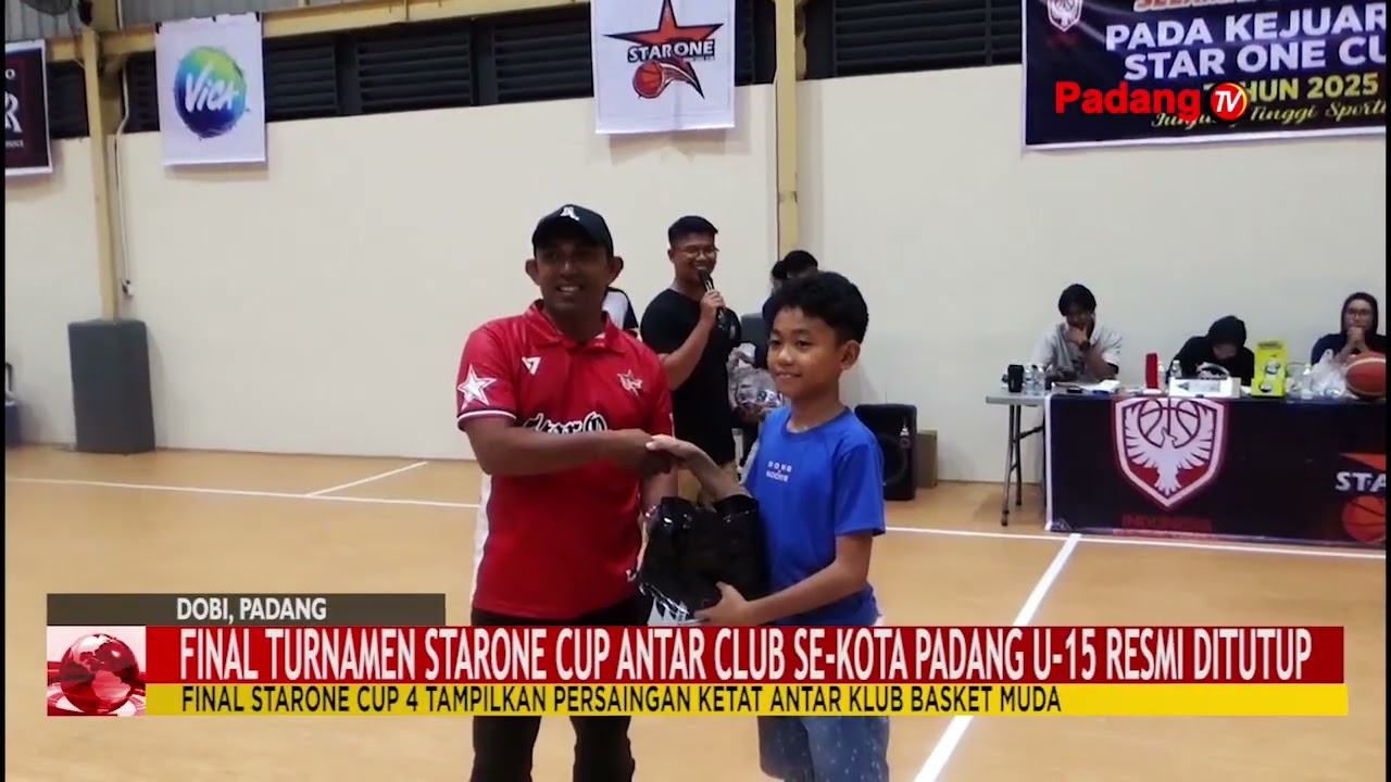 FINAL TURNAMEN STARONE CUP ANTAR CLUB SE KOTA PADANG U 15 RESMI DITUTUP