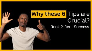 Why These 6 Tips Are Crucial for Renting to Rent Success | Rent-to-Rent Explained