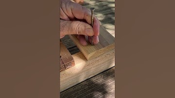 How To Screw Into Wood Without Splitting (Simple) #drilling #screws