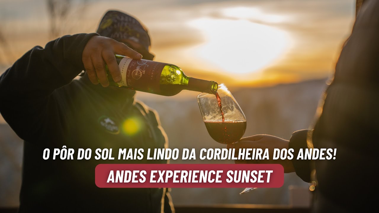 SUNSET NA CORDILHEIRA DOS ANDES: O PÔR DO SOL MAIS INESQUECÍVEL DA SUA VIDA!