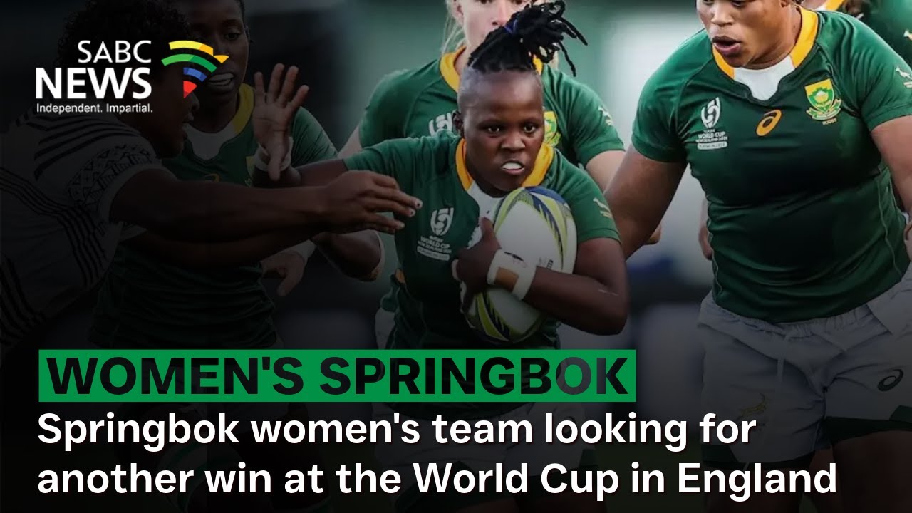 Springbok women's team looking for another win at the World Cup in England