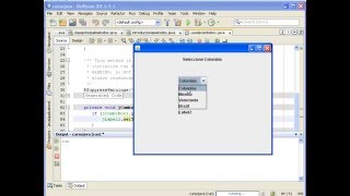 Curso de Java Uso de ComboBox