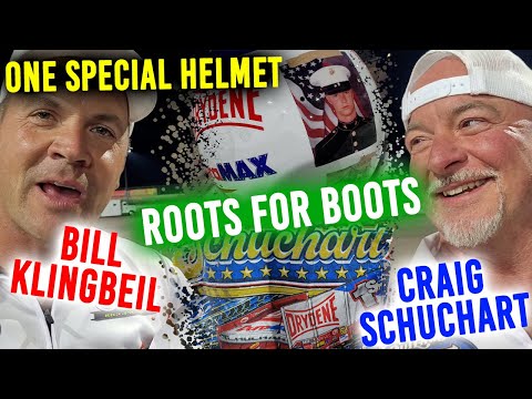 "Roots For Boots" One Special Helmet for Logan Schuchart & Family | Knoxville Nationals 2022