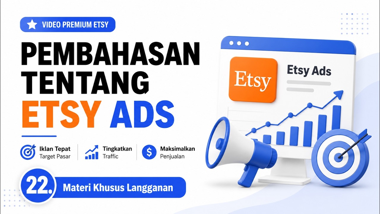 Video 22  Pembahasan Tentang Etsy Ads