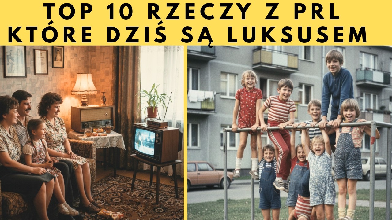10 rzeczy z PRL, które dziś są luksusem. Kiedyś były zupełnie normalne