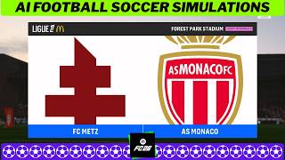 METZ vs MONACO ⚽ Ligue 1 2025/26 Matchday 32 🟩 EA FC 26 Simulation