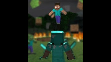 Herobrine vs Technoblade || #minecraft #herobrine #technoblade #vs #meme #dream #amrica #iran