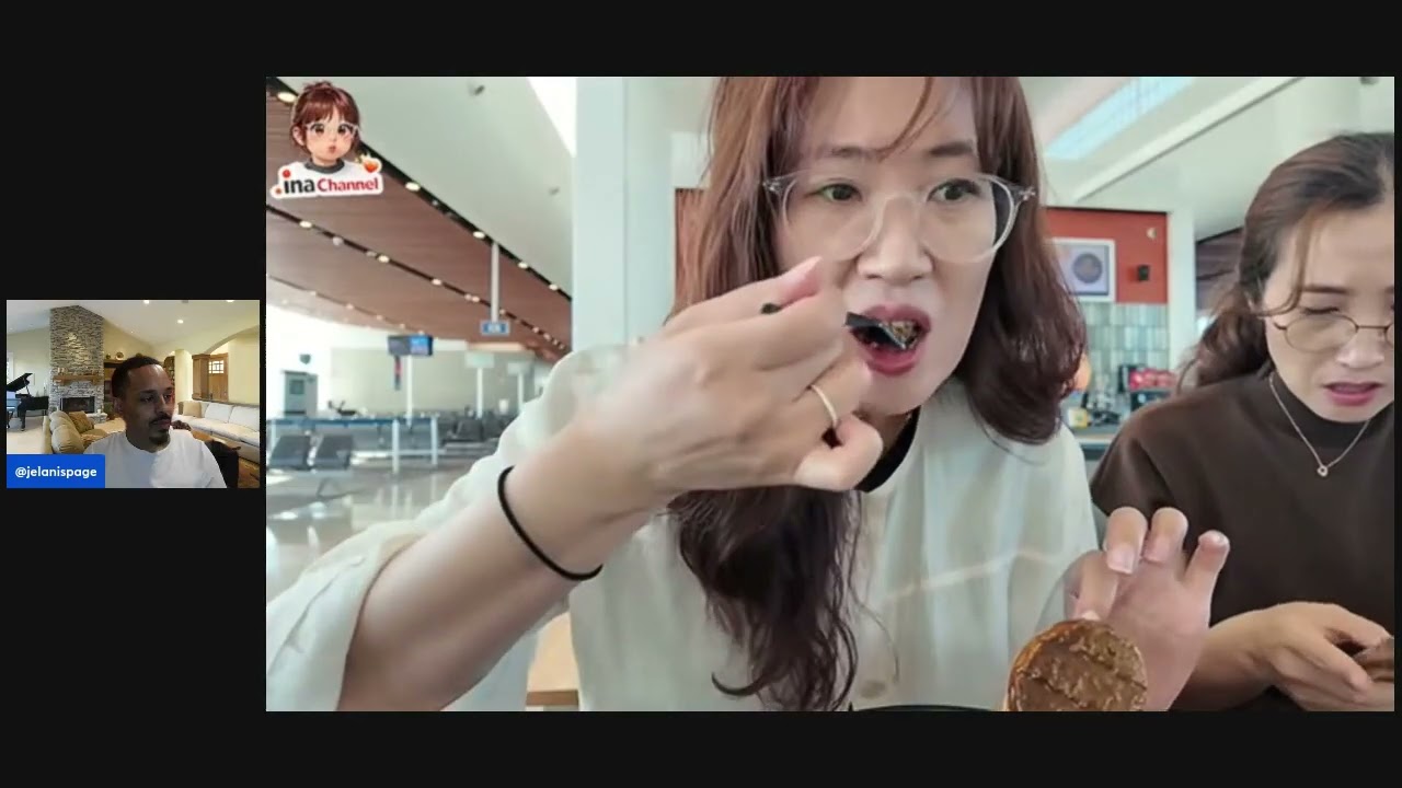 American reacts to North Korean Defector s first time trying grits!