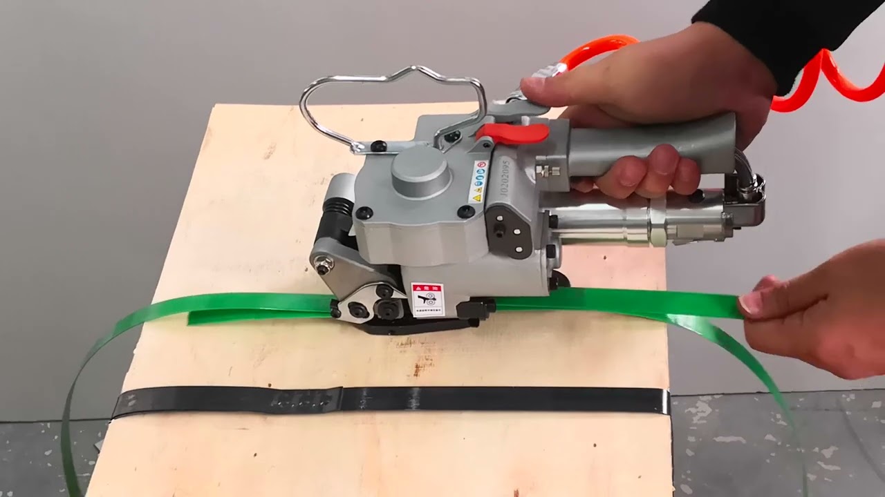 PP & PET Strapping Tool A19 A25 Hand held Pneumatic Strapping Tools Plastic Pneumatic Strapping Tool