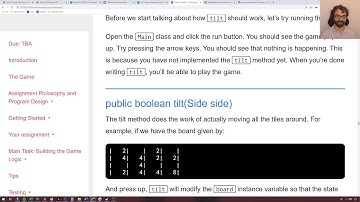 Project 0 - The Tilt method