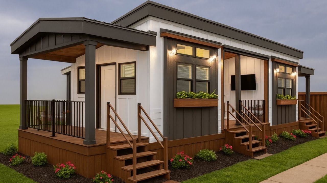 The Most Incredibly Stunning Kinlock Tiny home Park Model RV - YouTube