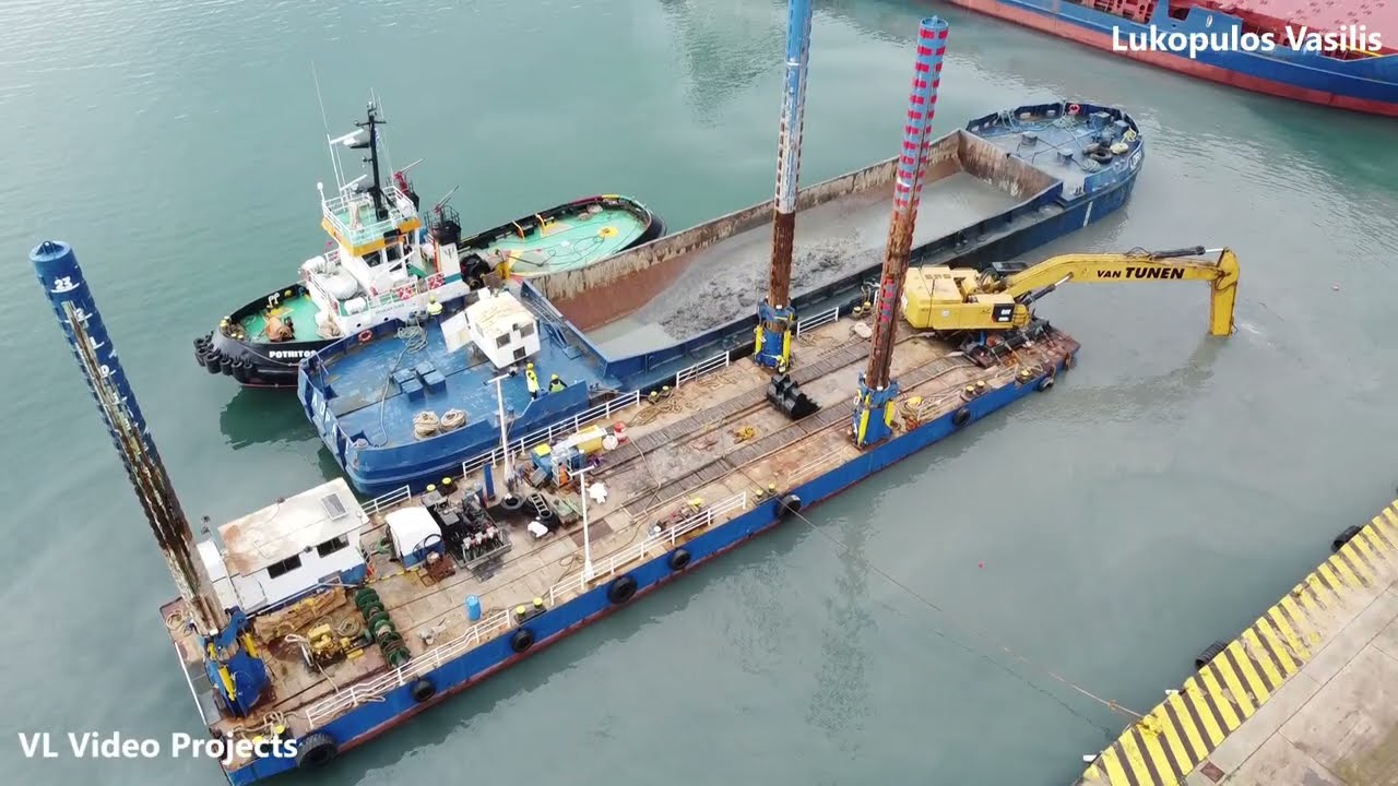 ΕΛΛΑΔΑ ΣΤΥΛΙΔΑ ΛΙΜΑΝΙ ΕΡΓΑΣΙΕΣ ΕΚΒΑΘΥΝΣΗΣ - GREECE STYLIDA PORT DREDGING WORKS