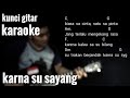 Karna su sayang kunci gitar karoke akustik free download