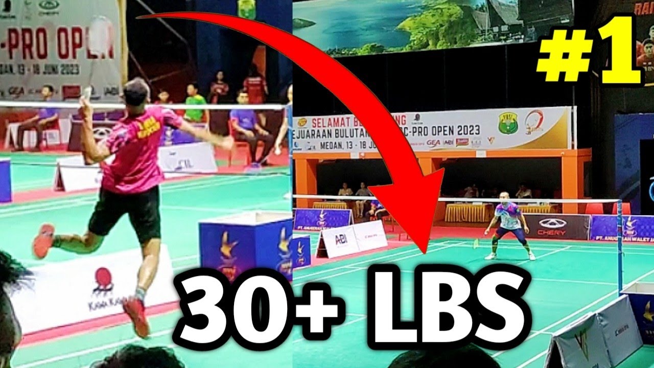 BOOM || 30+ Lbs Badminton Racket Sounds - YouTube