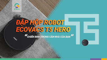 Đập hộp Robot Ecovacs T5 Hero đến từ STech