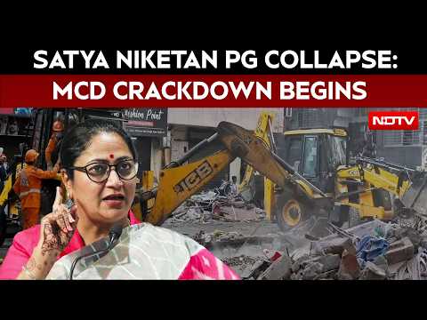 Delhi Building Collapse | Delhi Demolition Drive Widens After Satya Niketan Building Collapse