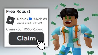 OMG! FREE ROBUX FOR EVERYONE 😎🤑 screenshot 3