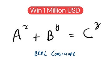 Beal Conjecture : Win 1 Million USD by solving this open problem